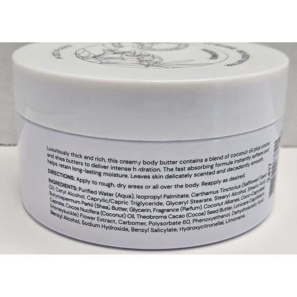 L’ange Le Beurre Midsummer Rich Moisturizing Hydrating Body Butter 6.76 Oz 200ml - Picture 3 of 4
